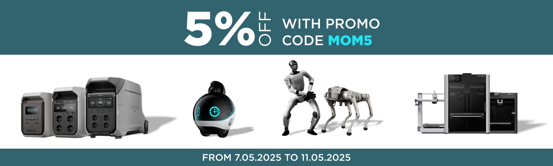 Get 5% off with promo code MOM5 in celebration of Mother’s Day