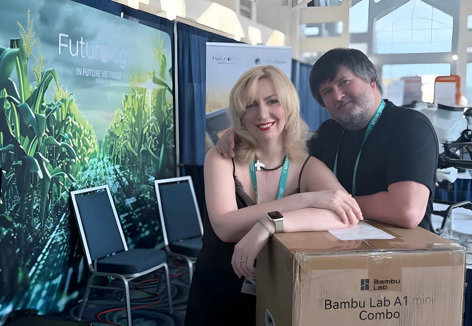 Futurology presents additive manufacturing ecosystem with Bambu Lab solutions at Spray Drone End User Conference