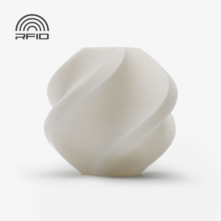 Bambu Lab Filament 3D Printer PLA Basic-Jade White (A00-W1-1.75-1000-SPLFREE)