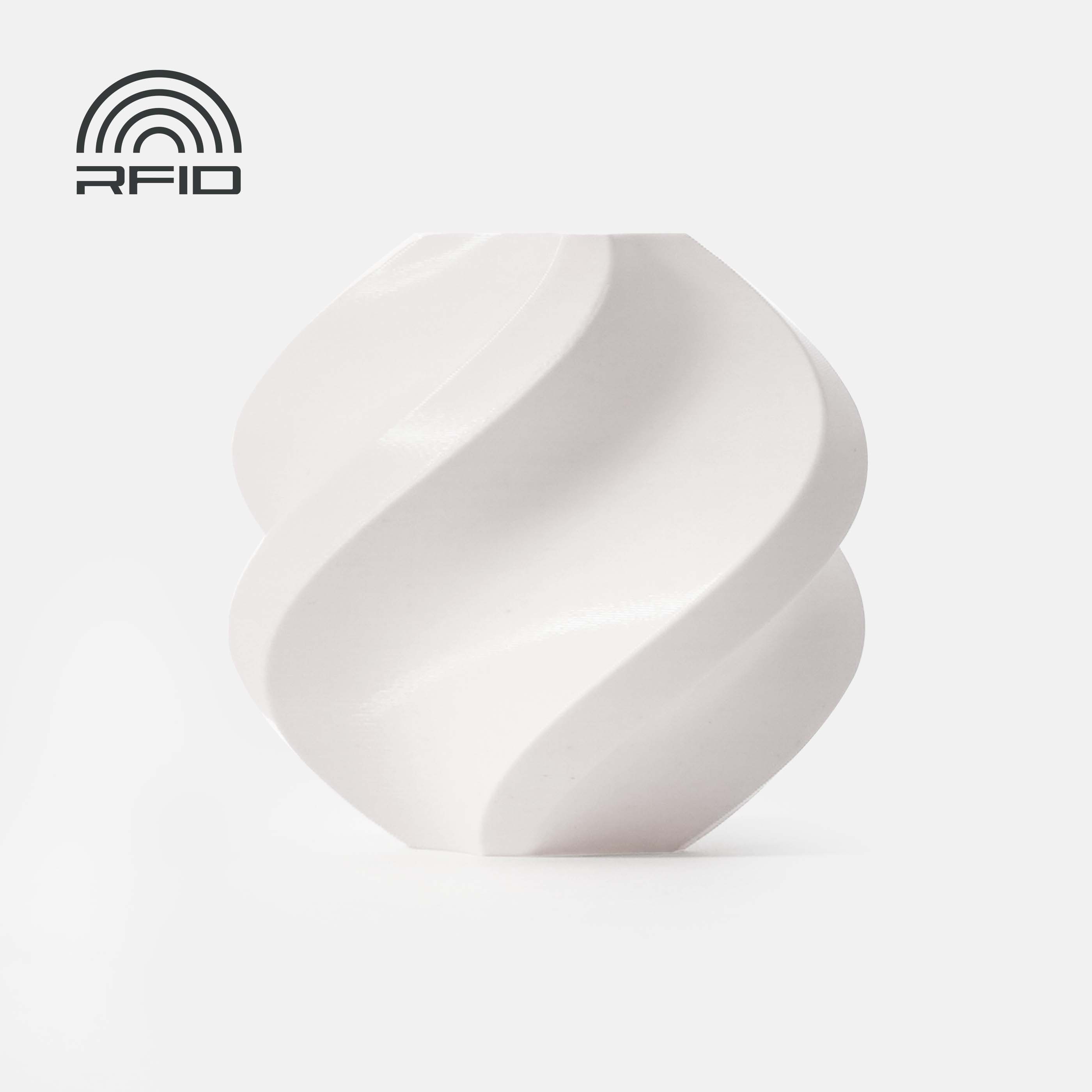 Bambu Lab 3D Printer Filament PLA Basic-Jade White-US