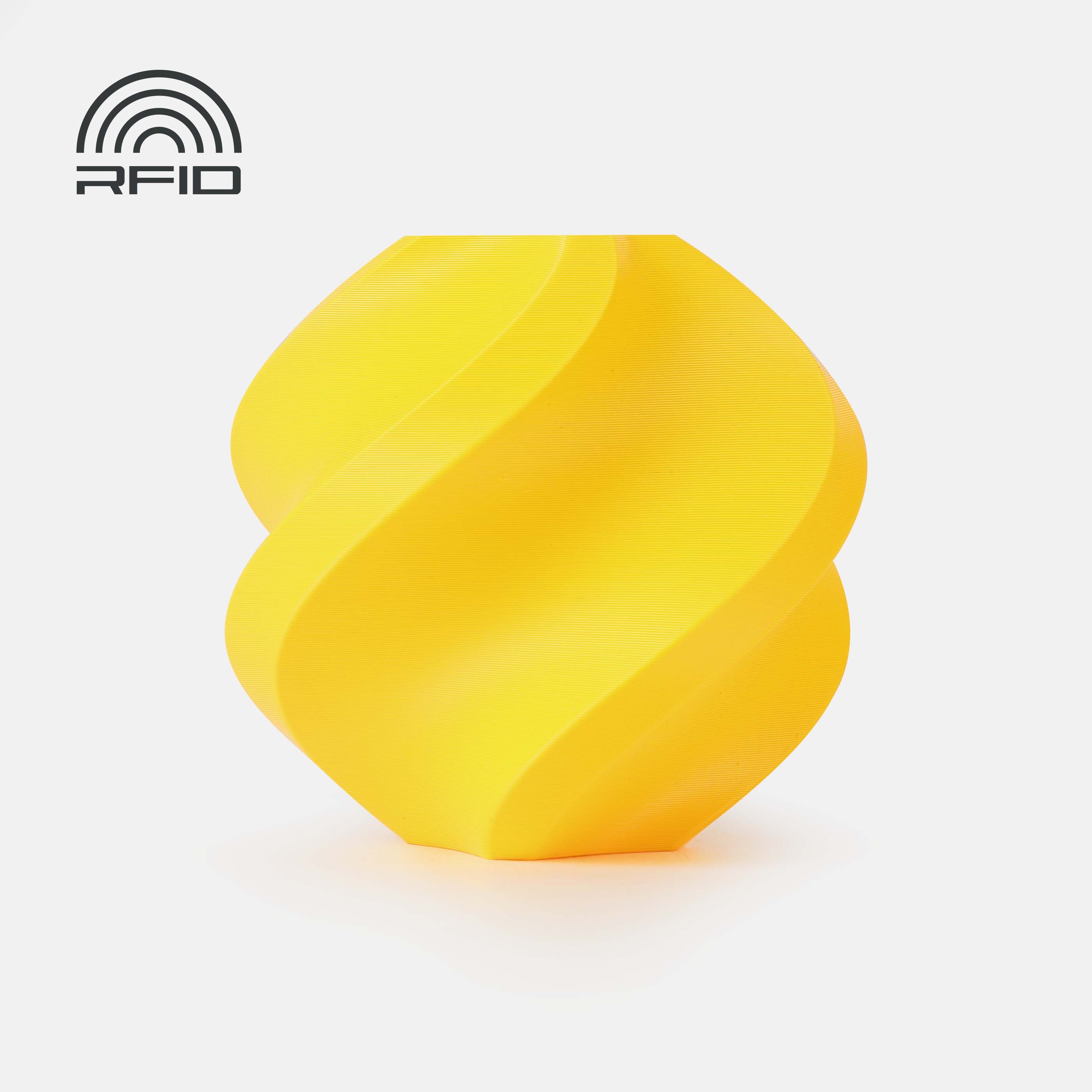 Bambu Lab 3D Printer Filament PLA Basic-Yellow-US